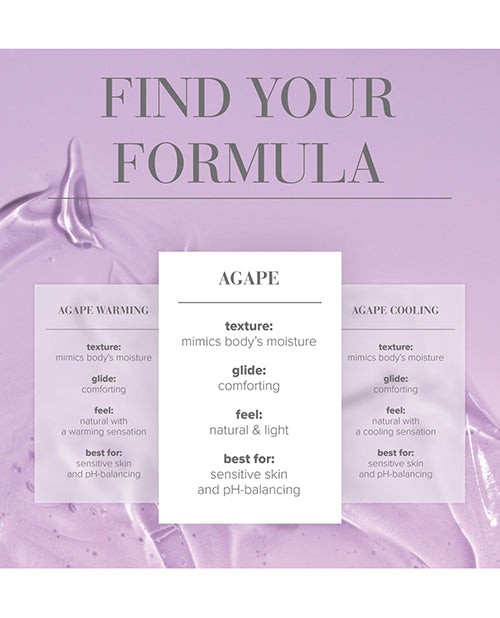 Agape Water-based Lubricant 4 oz