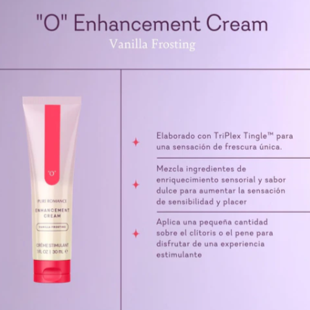O Enhancement Cream: Long-Lasting Tingling Cream