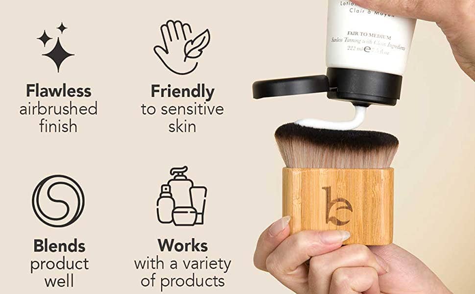 Self Tanner Application Body Blending Brush