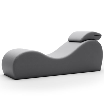 Lyza Lounger – Velvish, Faux Leather & Valkyrie Editions