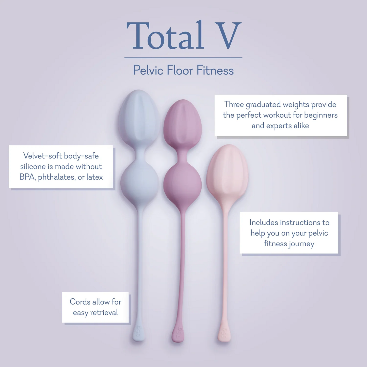 Total V- Kegel Exercise Set
