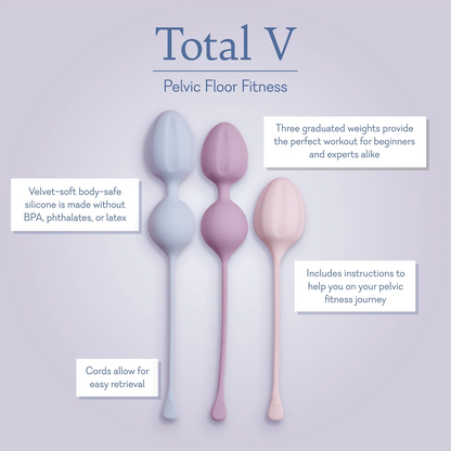 Total V- Kegel Exercise Set