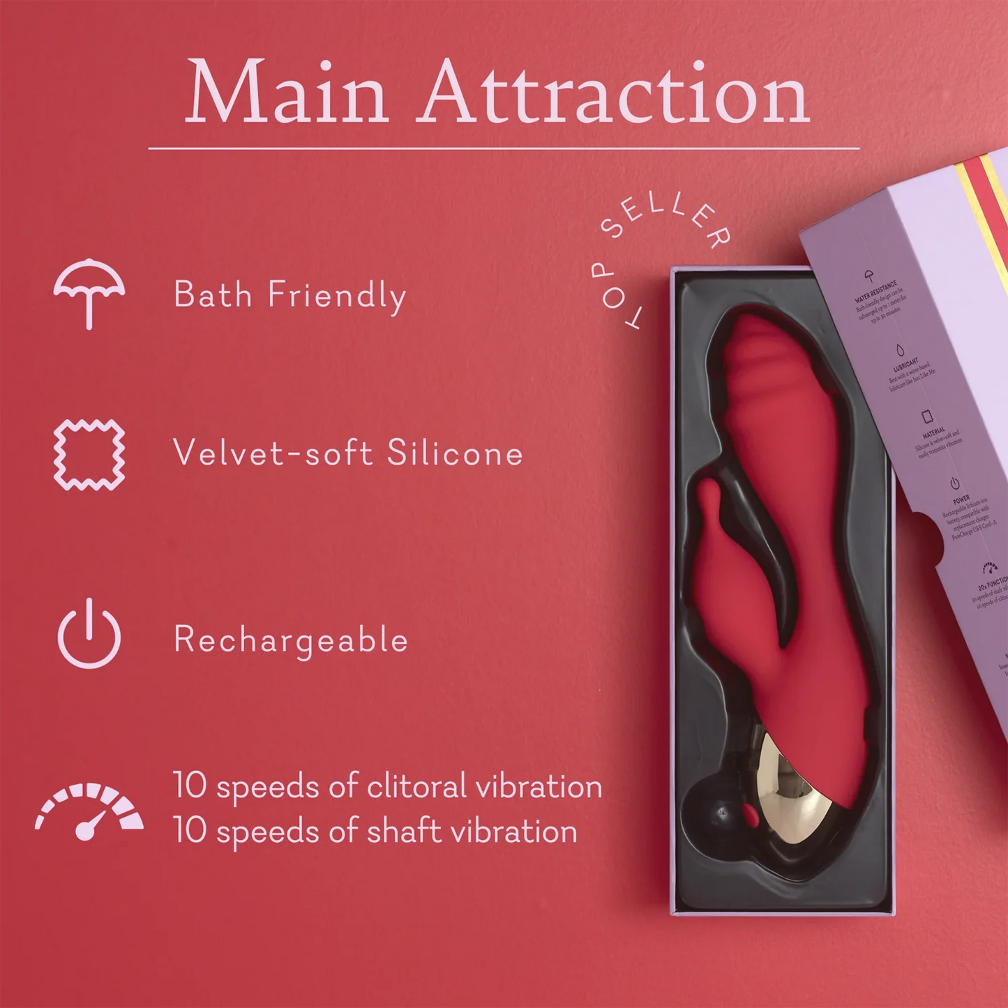 Main Attraction Dual-Action Vibrator