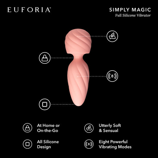 SIMPLY MAGIC-FULL SILICONE MASSAGER