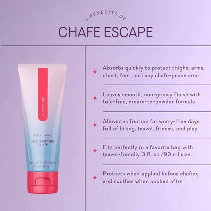 Chafe Escape: Anti-Friction Elixir Lotion