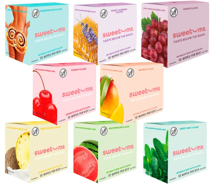 Flavored Wipes (PH Balanced for Her)