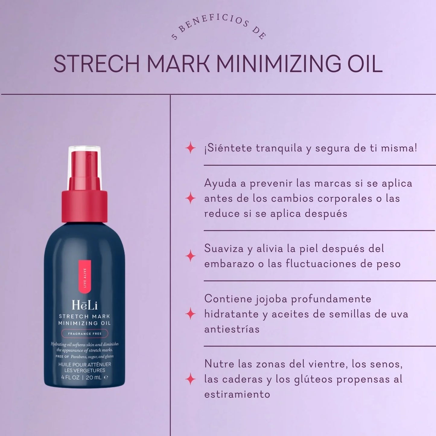 Stretch Mark Minimizing Oil: Skin Hydrator & Smoother (Retiring)