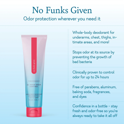 No Funks Given: Odor Free Whole Body Deodorant