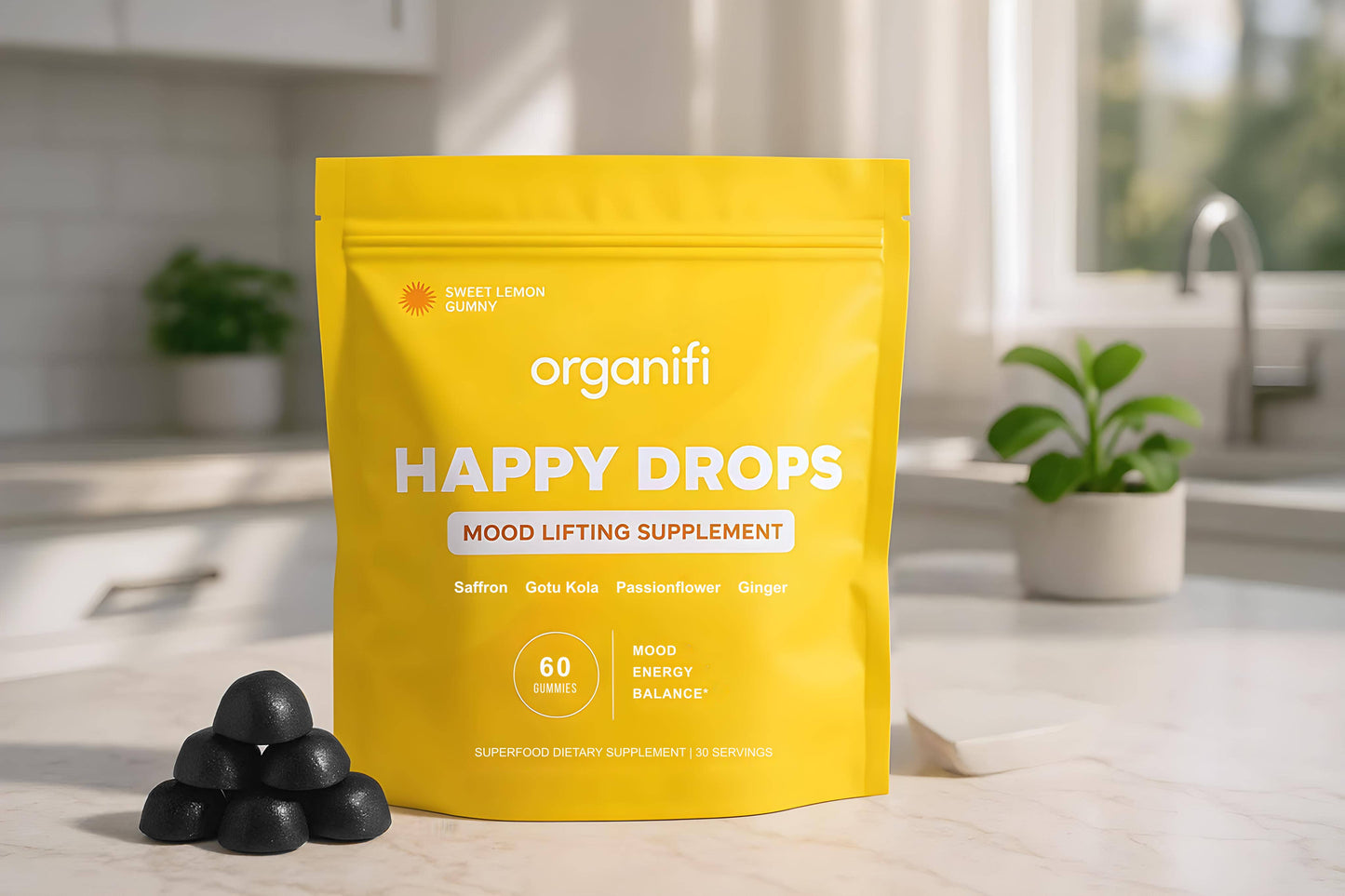 Happy Drops Gummies - Mood & Natural Serotonin Boosting