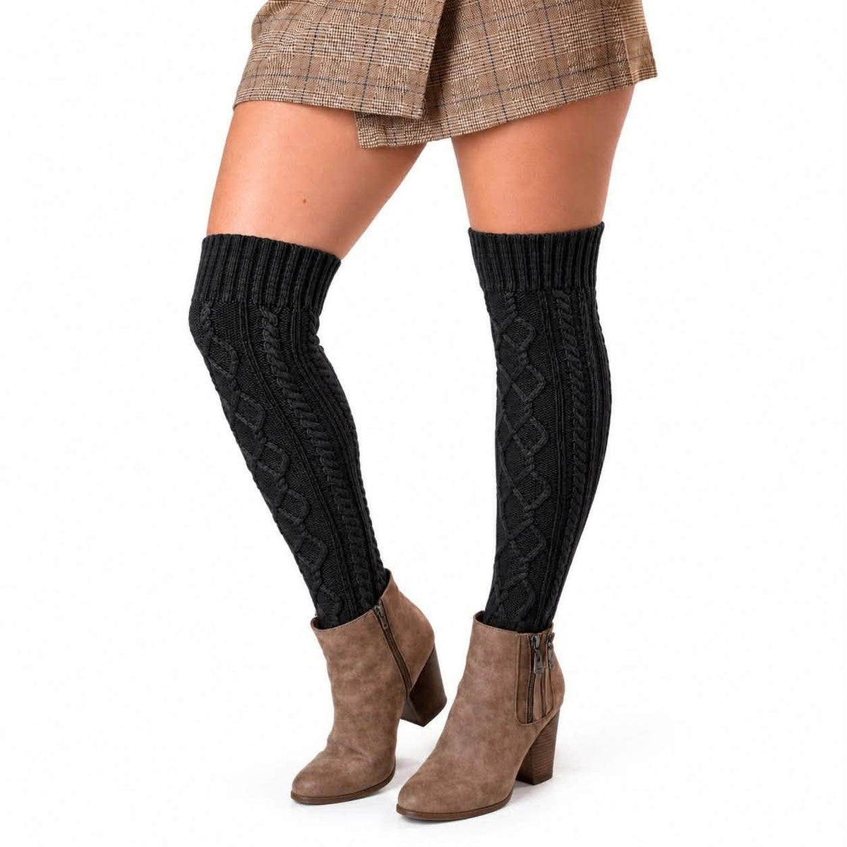 Over The Knee Knit Sweater Socks