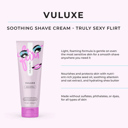Vuluxe aka Coochy Shave Cream- Truly Sexy Flirt