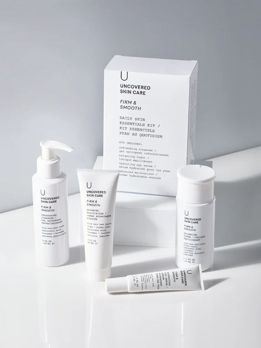 Firm and Smooth Uncovered Skin Care line