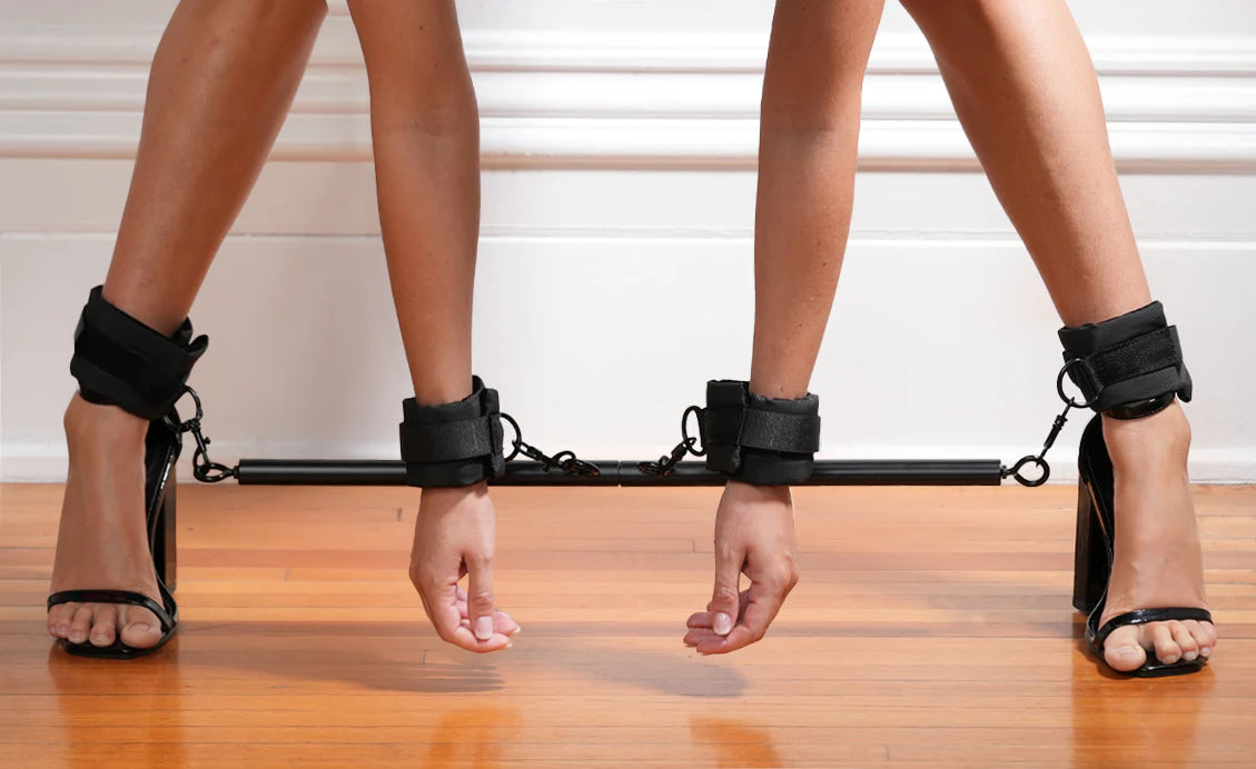 Bare It All: Adjustable Spreader Bar