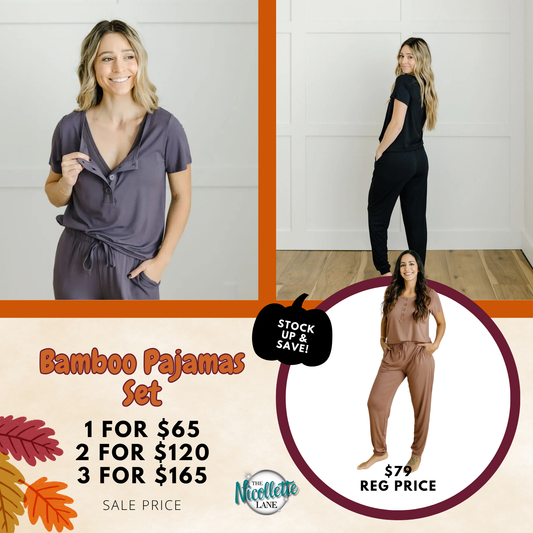 Bamboo Pajama Lounge Set