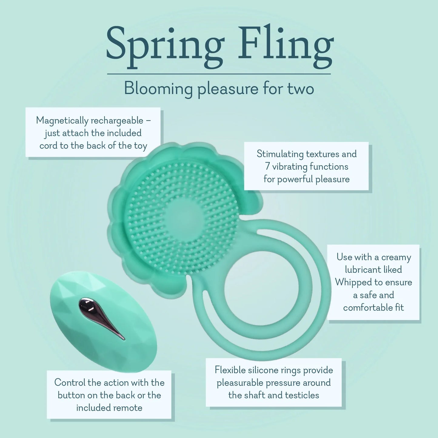 Spring Fling: Vibrating C-Ring with Remote