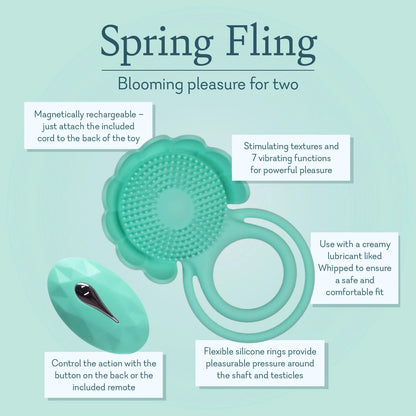 Spring Fling: Vibrating C-Ring with Remote