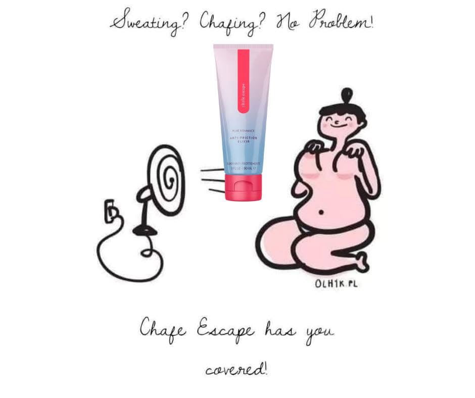 Chafe Escape: Anti-Friction Elixir Lotion