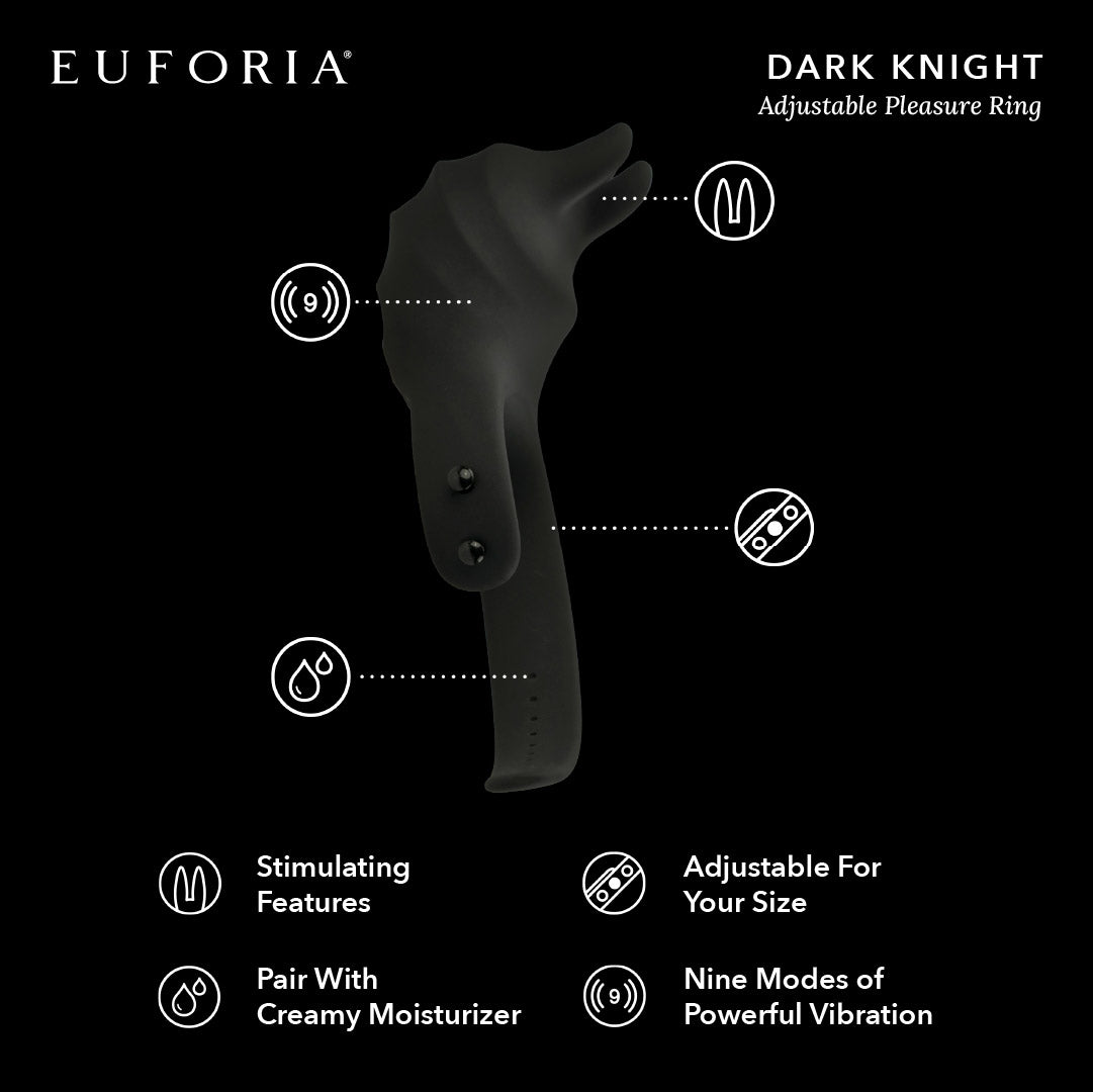 Dark Knight -Adjustable Pleasure Ring