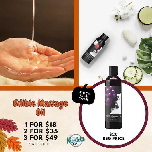 Edible Massage Oil