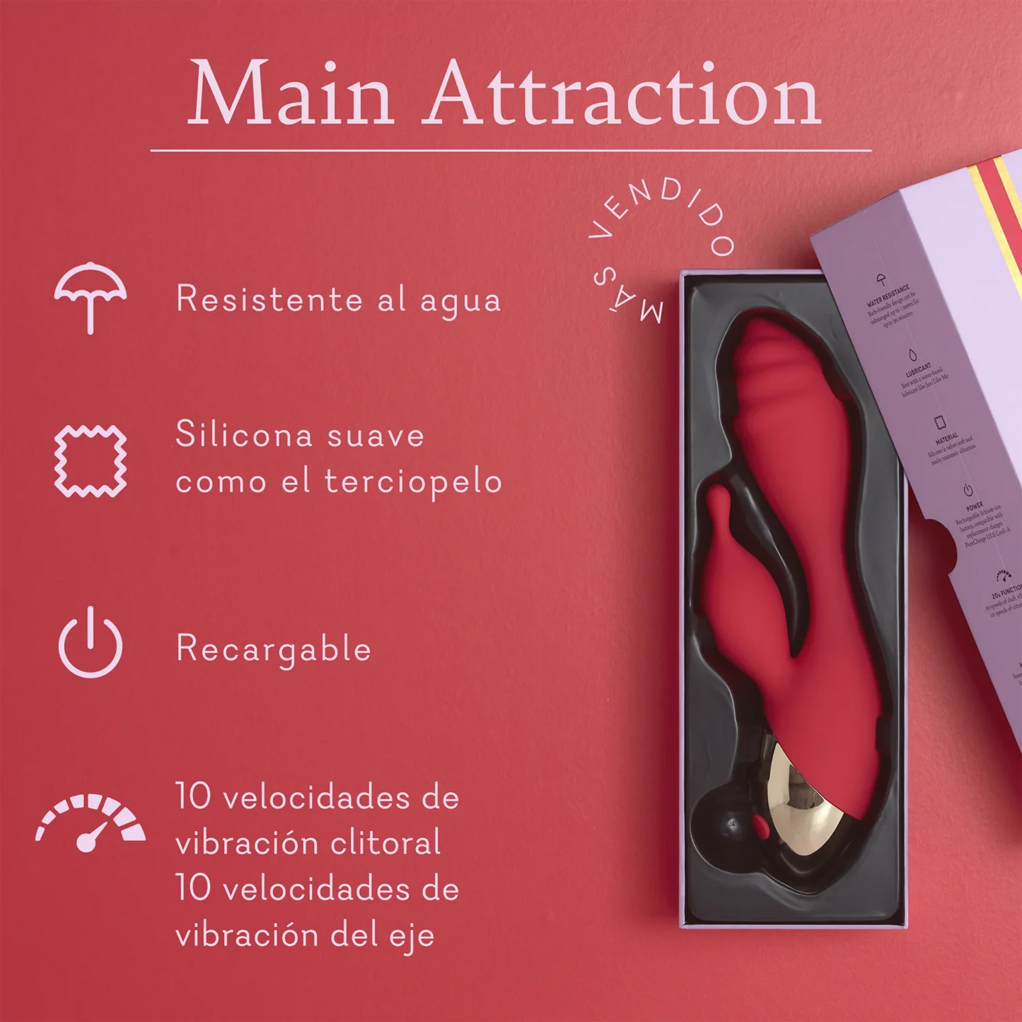 Main Attraction Dual-Action Vibrator