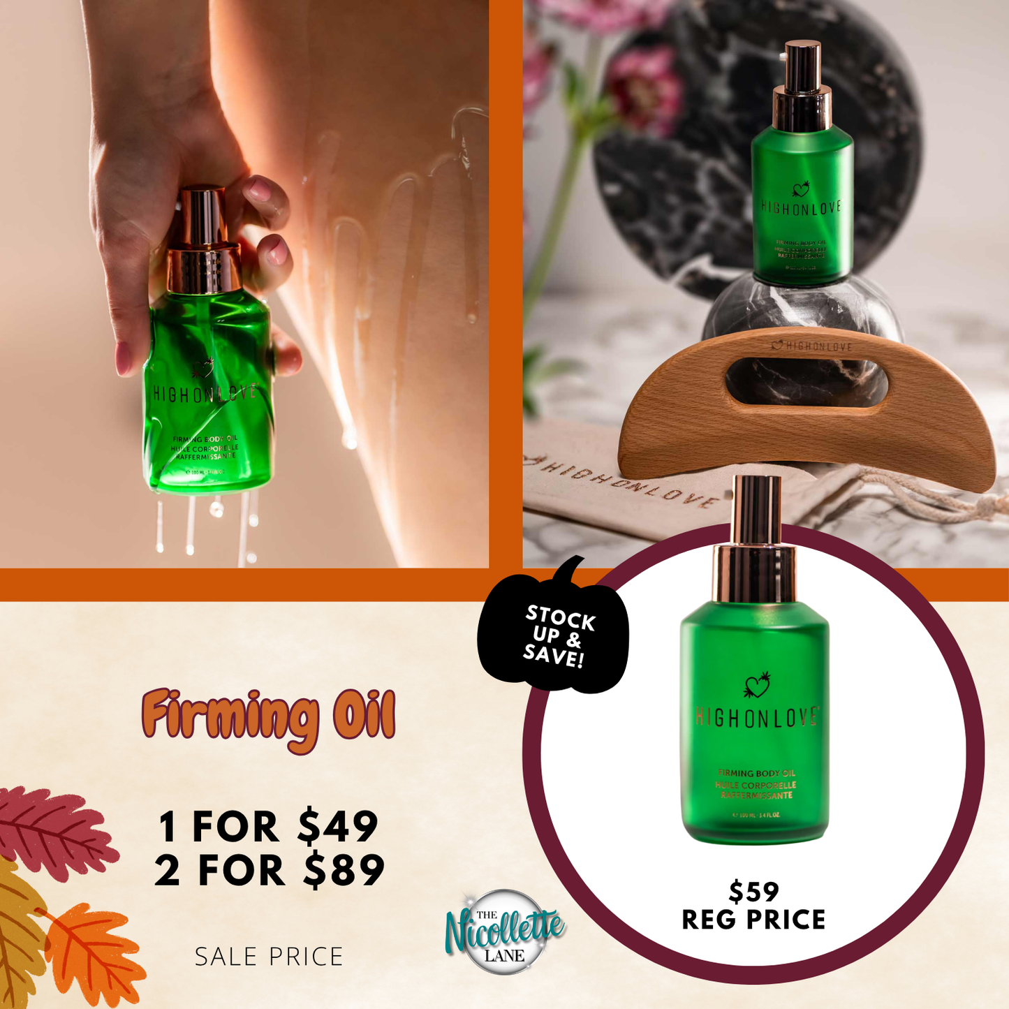 Firming Body Oil