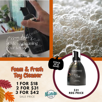 Anti-Bacterial Foaming Toy Cleaner