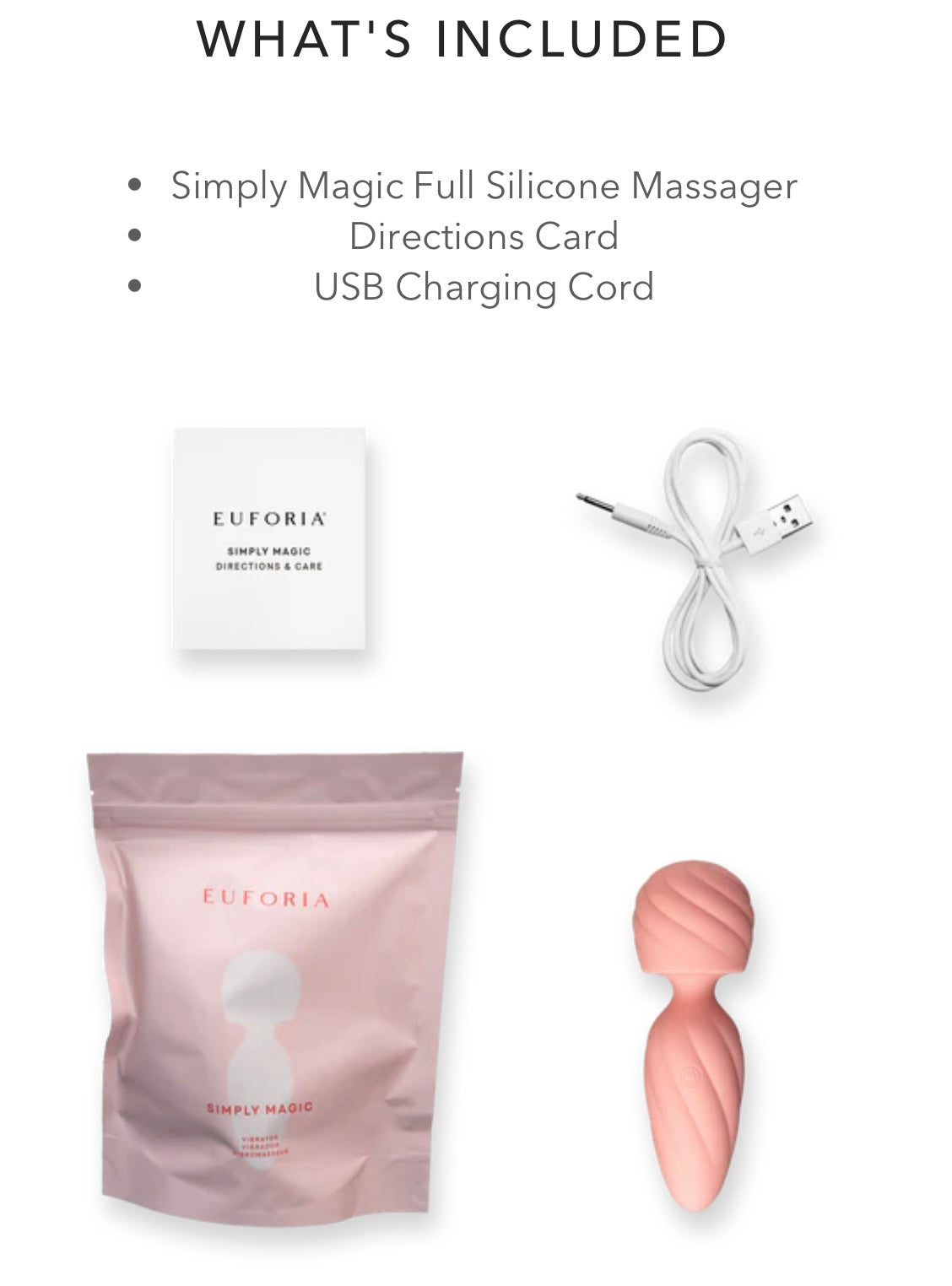 SIMPLY MAGIC-FULL SILICONE MASSAGER