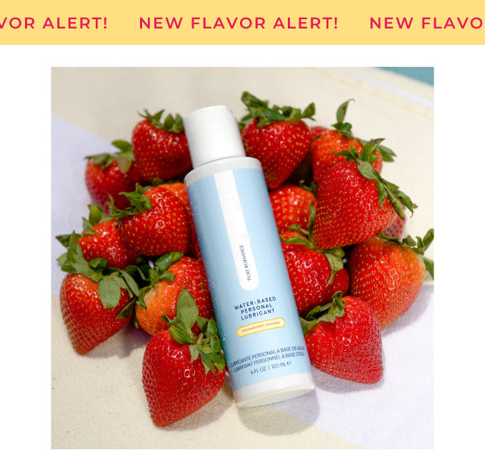 Water-Based Personal Lubricant - Strawberry Banana Personal Moisturizer (Just Like Me)