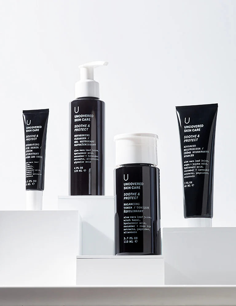 Soothe and Protect Uncovered Skin Care line