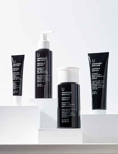 Soothe and Protect Uncovered Skin Care line