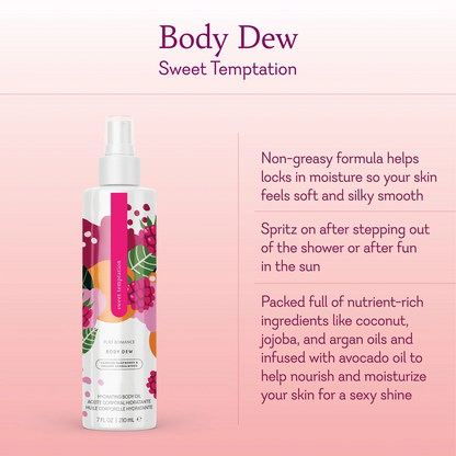 Body Dew Hydrating Oil- Sweet Temptation
