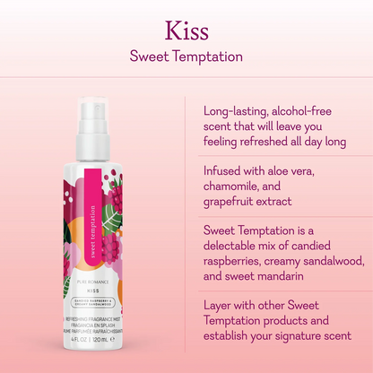 Refreshing Fragrance Mist- Sweet Temptation (Retiring)