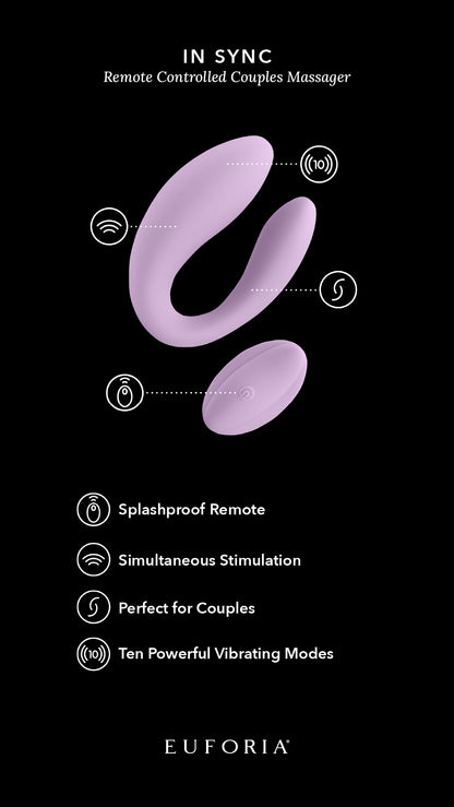 In Sync - Remote Controlled Couples Massager