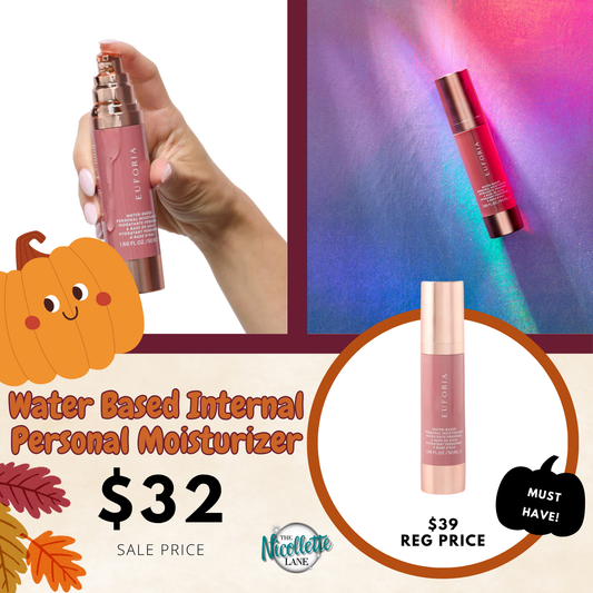 Water Based Personal Moisturizer