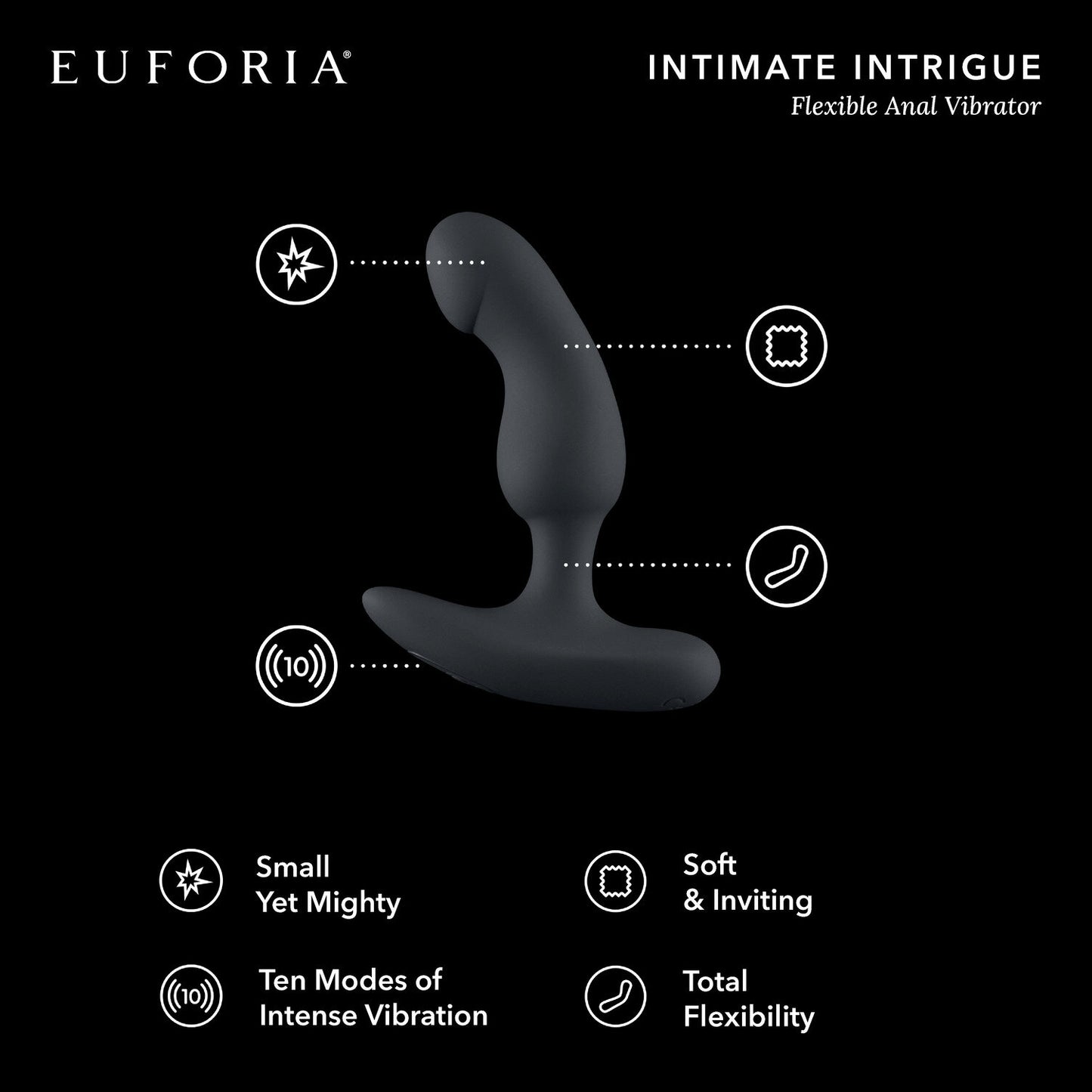 Intimate Intrigue: Flexible Anal Vibrator