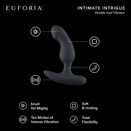 Intimate Intrigue: Flexible Anal Vibrator