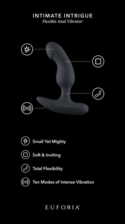 Intimate Intrigue: Flexible Anal Vibrator