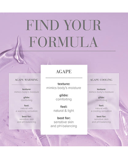 Agape Water-based Lubricant 4 oz