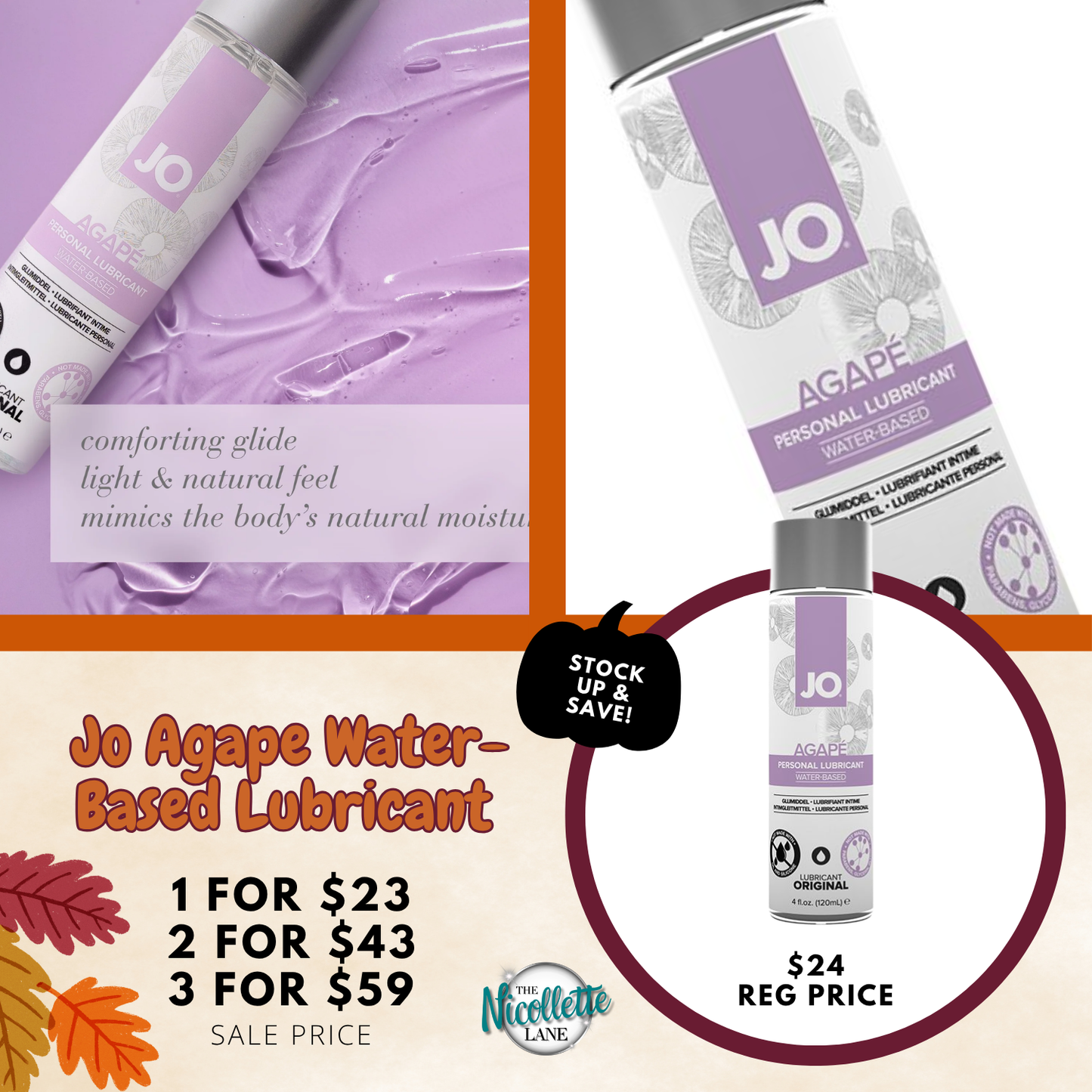 Agape Water-based Lubricant