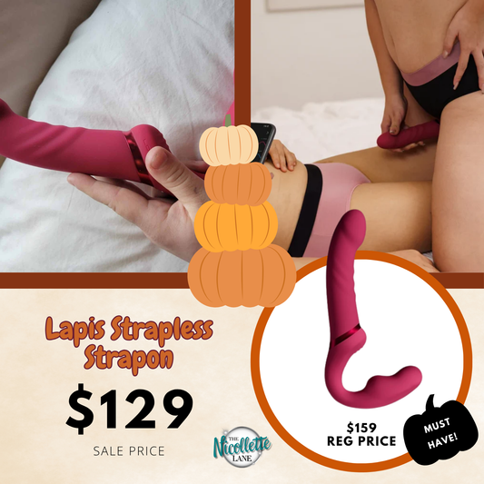 Lapis Strapless Strap On