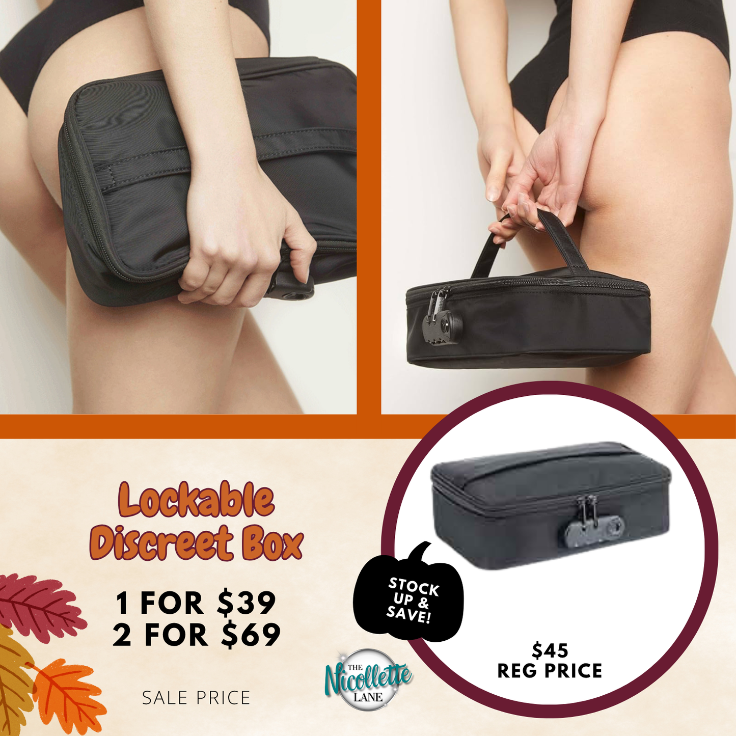 Lockable Discreet Box