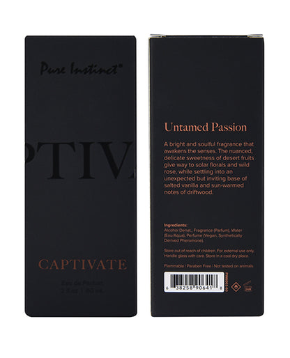 Pure Instinct Cologne Spray & Rollers - For Him