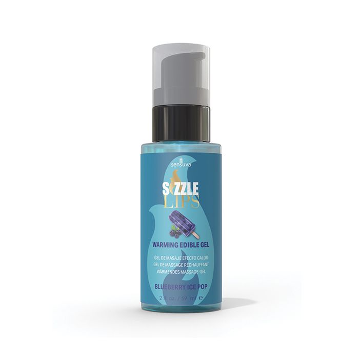 Sensuva Sizzle Lips Warming Edible Gel