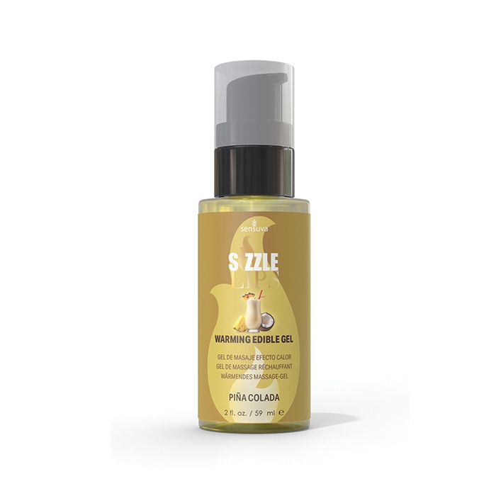 Sensuva Sizzle Lips Warming Edible Gel