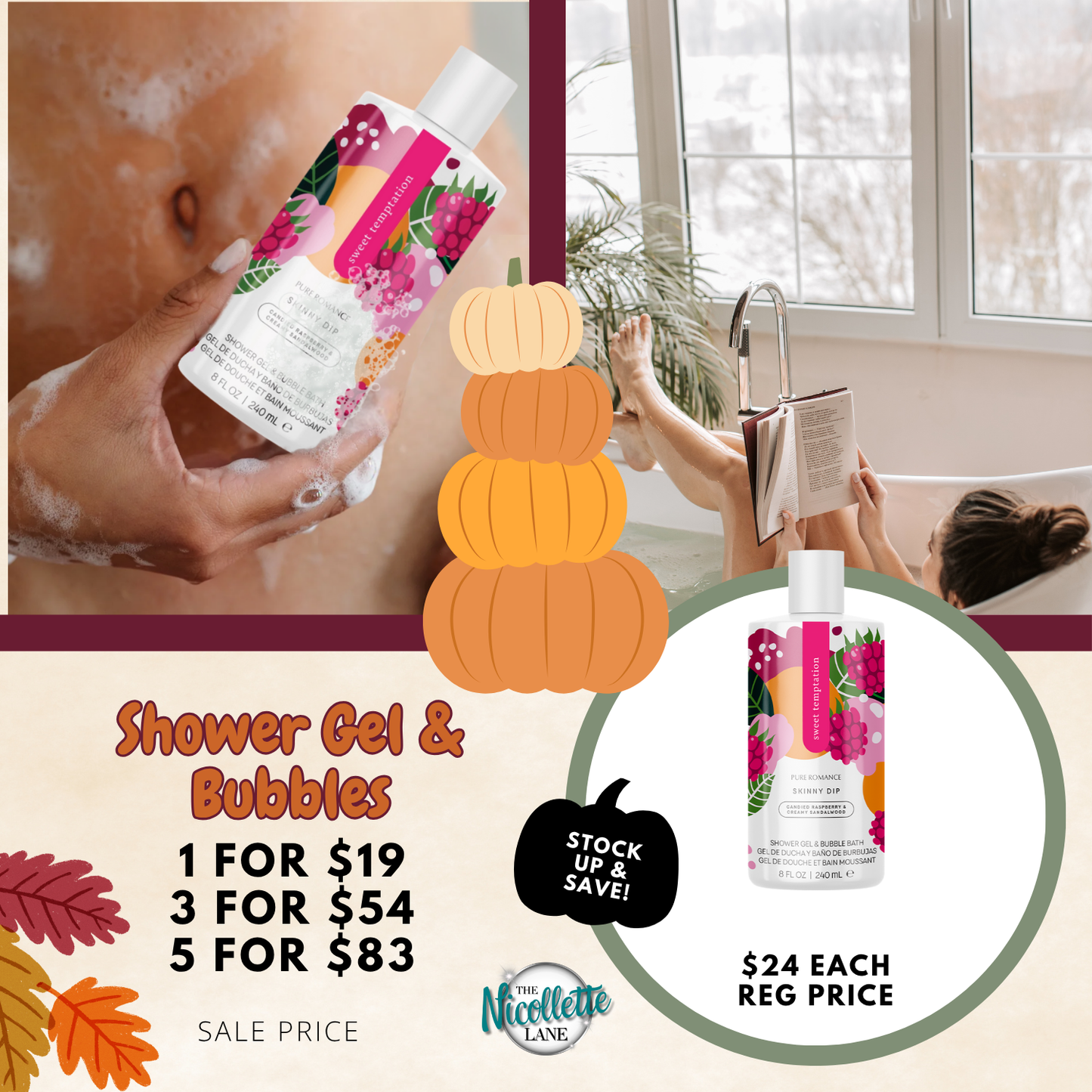 Shower Gel & Bubble Bath