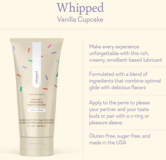 Whipped- Flavored Lubricant