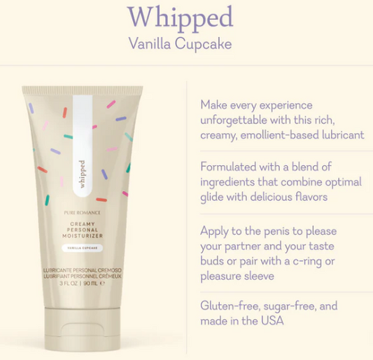 Whipped- Flavored Lubricant