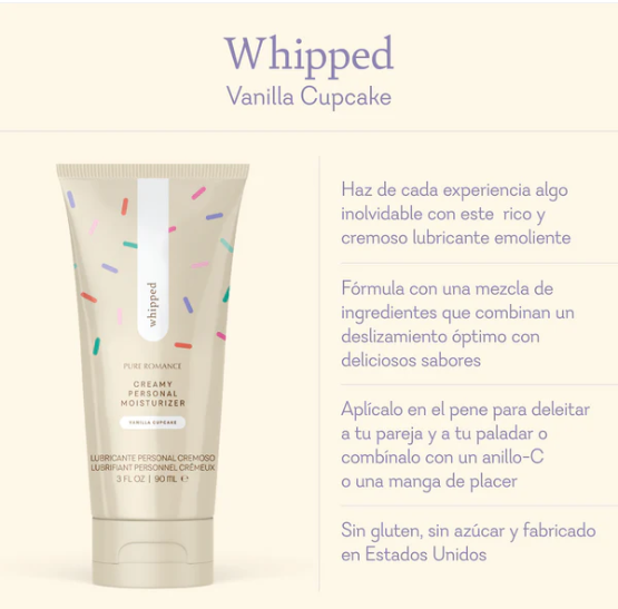 Whipped- Flavored Lubricant
