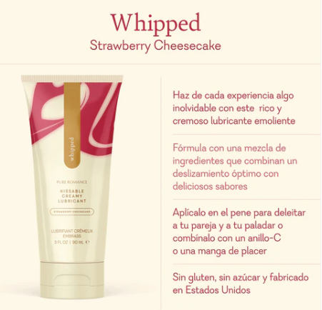 Whipped- Strawberry Cheesecake