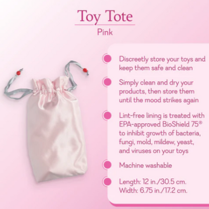Toy Tote- Pale PInk